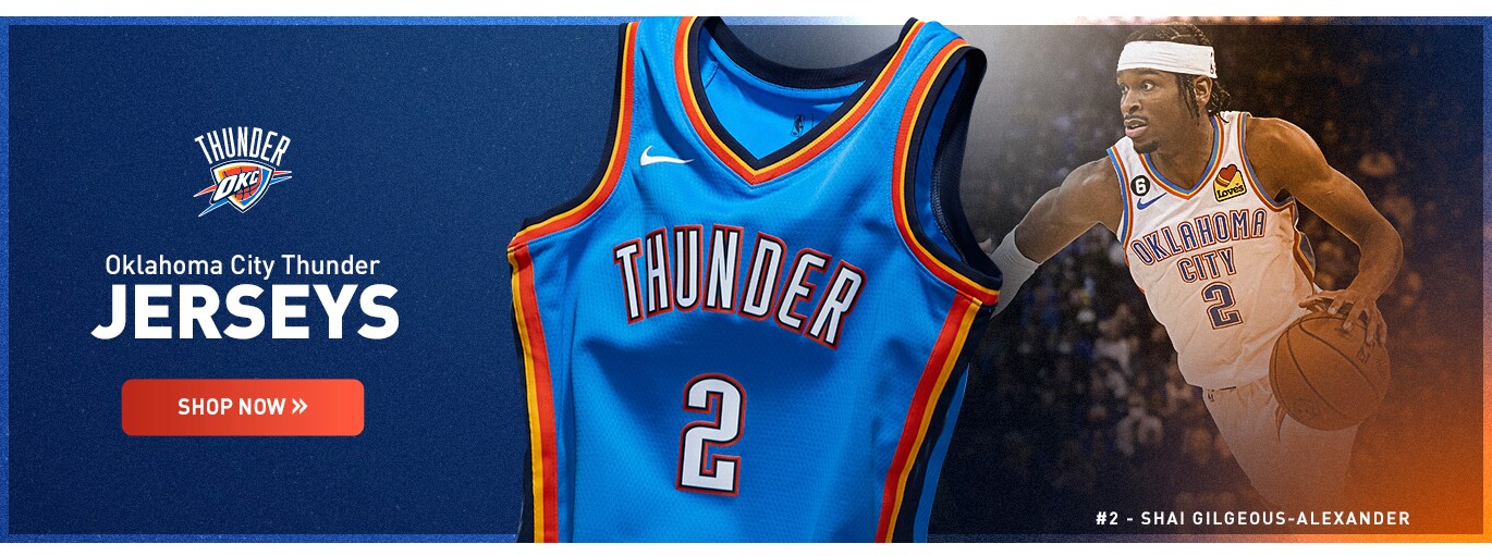 Set Of 4 Oklahoma City Thunder Iron-On Embroidered Patches – NBA Basketball