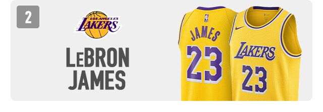 lebron james jersey sales